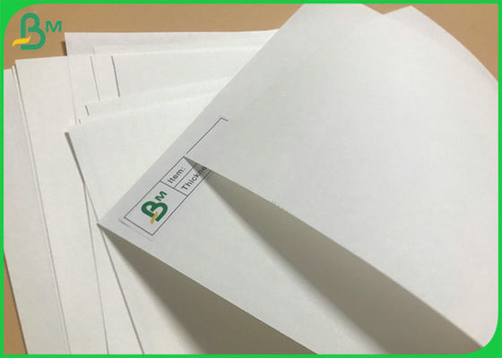 قرقره کاغذی کیسه کرافت رنگ سفید قابل بازیافت 70gsm 100gsm برای کیسه های کاغذی