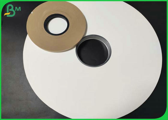 24 گرم 28 گرم کاغذ سفید قهوه ای کاغذی بسته بندی برای نی ها بسته بندی سازگار با محیط زیست