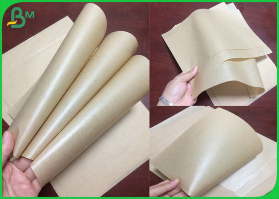 رول کاغذ کرافت قهوه ای با پوشش پلی اتیلن 70 گرمی 80 گرمی برای کیسه کاغذ بسته بندی آجیل