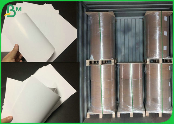 کاغذ متنی براق 80 پوندی/120 گرمی براق 23 اینچ در 35 اینچ برای چاپ افست