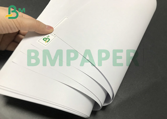 60LB متن افست 90gsm ورق کاغذ سفید مات بدون چوب بدون پوشش 19 * 25 اینچ