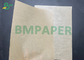 رول کاغذ بسته بندی ساندویچ کاغذ کرافت طبیعی با یک طرف براق