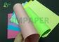 صورتی سبز 180 گرمی 210 گرمی بریستول رنگی کاغذ بدون روکش روشن برای چاپ