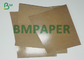کاغذ کرافت به صورت رول بسته بندی 200 گرمی با روکش پلی اتیلن قهوه ای ضد روغن درجه مواد غذایی