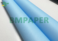 کاغذ پلاتر CAD دو طرفه آبی 80 گرمی برای تصویر طراحی