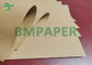 440 گرم کاغذ مخملی کرافت قهوه ای طبیعی برای چاپ بسته بندی در رول