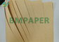 70 گرم 80 گرم کاغذ کرافت قهوه ای بدون پوشش کاغذ کرافت با مقاومت کششی بالا کاغذ کرافت برای نوار