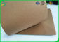 قهوه کرافت خط کاغذ کاغذ 80gsm - مقاومت کشش 350gsm برای کاغذ کیسه های کاغذی