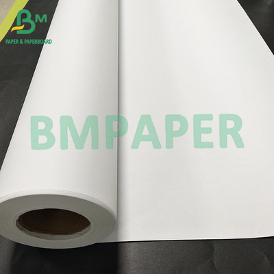 پنبه چوبی باکره CAD 80gm Inkjet Plotter لیزر کاپی کاغذ 20Lb 24inch 150ft
