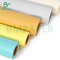 کاغذ آزاد کننده پوشش یک طرفه کرفت رنگ سیلیکون 60GSM 80GSM برای برچسب