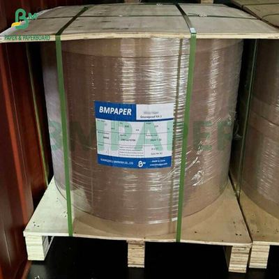 34gsm 40gsm کاغذ ضد چرب کرافت قهوه ای ساندویچ ورق بسته بندی اندازه سفارشی