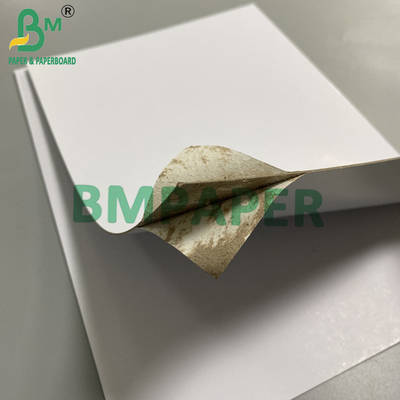1mm 820gsm دو طرفه کاغذی لایه دار سفید پوشانده شده با کارت دوگانه متوسط خاکستری