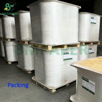 کاغذهای صاف و محکم 24gsm 28gsm سفید برای بسته بندی کاه