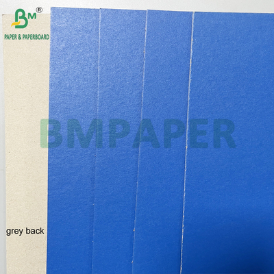 صاف خوب سفت 1.2mm 1.5mm کاغذهای آبی لاک شده با پشت خاکستری