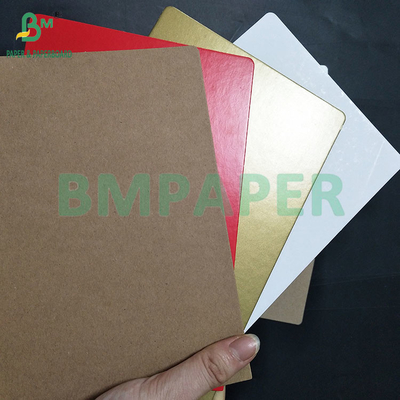 1.5mm سختي بالا درخشنده رنگارنگ تابلو خاکستری لایه دار برای جعبه هدیه