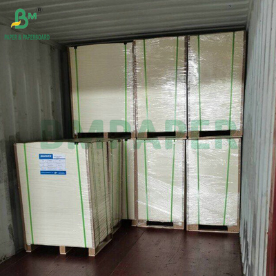 کاغذی سفید طبیعی 600um 900um دو طرفه بدون پوشش