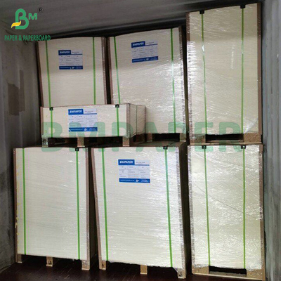 کاغذی سفید طبیعی 600um 900um دو طرفه بدون پوشش