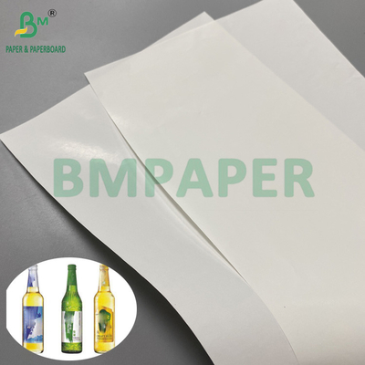 ۶۷ گرم کاغذ سفید سفید برای بطری آبجو