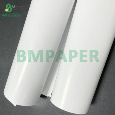 80g 90g سطح صاف یک طرفه درخشنده کاغذ هنر C1S برای چاپ برچسب