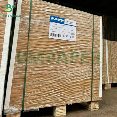 80g 90g سطح صاف یک طرفه درخشنده کاغذ هنر C1S برای چاپ برچسب