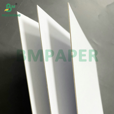 1mm 1.1mm دو طرفه سفید سخت خشکی پوشانده شده برای جعبه کارتونی هدیه