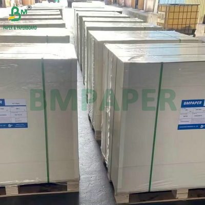 1mm 1.1mm دو طرفه سفید سخت خشکی پوشانده شده برای جعبه کارتونی هدیه