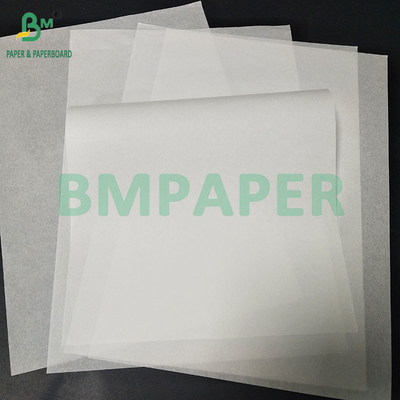 60gm Kit7 کاغذ ضد چرب سفید شده خالص برای بسته بندی کباب