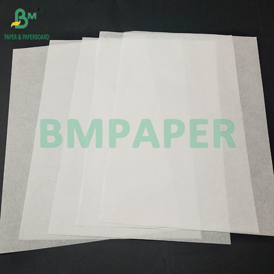60gm Kit7 کاغذ ضد چرب سفید شده خالص برای بسته بندی کباب