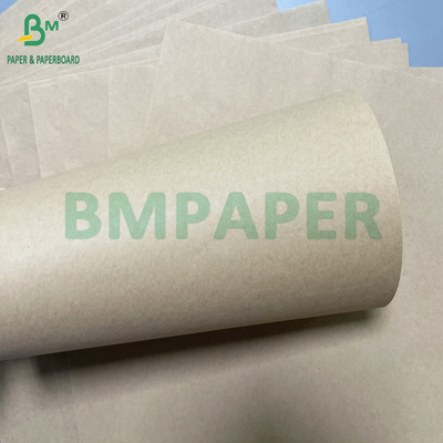 رنگ قهوه ای صاف قدرت بالا 70gsm 90gsm Kraft خالص 1150mm x 900mm