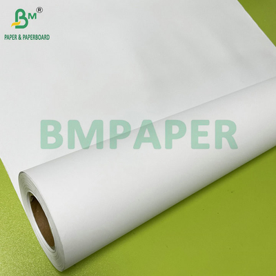 Ultra White 20# Bond Paper Rolls برای نقشه کش بزرگ شکل CAD 36inch x 500ft