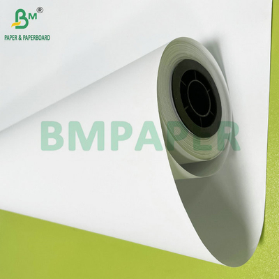 Ultra White 20# Bond Paper Rolls برای نقشه کش بزرگ شکل CAD 36inch x 500ft