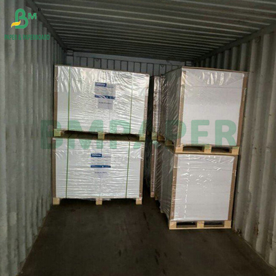 65gsm 67gsm C1S قدرت مرطوب کننده بالا بطری آبجو برچسب پایه کاغذ سفید