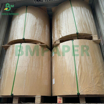 180gm 230gm کاغذ سفید بدون پوشش چوبی در رول برای تولید کیسه خرید