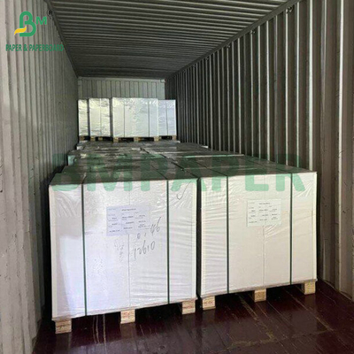 کاغذهای پر رنگ رنگ سفید C1S 70grs 80grs برای برچسب محصولات