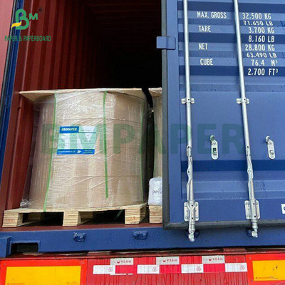 کاغذهای پر رنگ رنگ سفید C1S 70grs 80grs برای برچسب محصولات