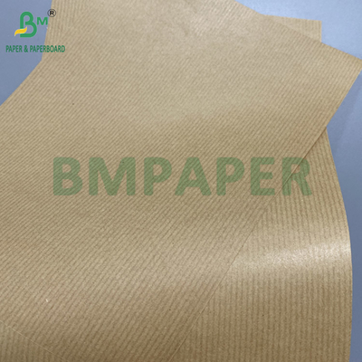 80gm قهوه ای نوار کارت کاغذ هدیه بسته بندی یک طرف درخشش عالی قدرت