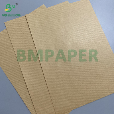 80gm قهوه ای نوار کارت کاغذ هدیه بسته بندی یک طرف درخشش عالی قدرت