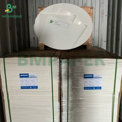 58gsm 60gsm LWC وزن سبک پوشش ورق کاغذ سفید شکل دو طرف درخشان
