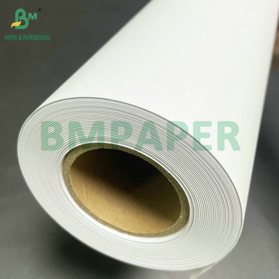 3 اینچ هسته CAD بند رول 80gsm سفید کاغذ نقشه کش 24inch x 500ft