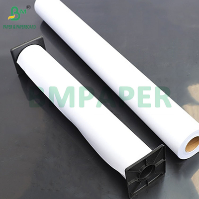 24 پوند 36 پوند HP پوشش داده شده مات شکل گسترده بسته کاغذ رول برای پوستر 42 "x 150"
