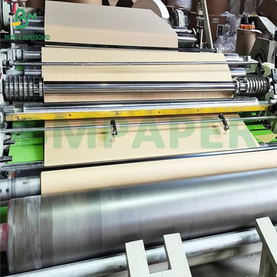 ساندویچ ورق بسته بندی کاغذ طبیعی قهوه ای 40gm 45gm کاغذ ضد چرب
