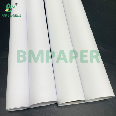 90 گرام 105 گرام رول کاغذی پوشش داده شده 24 "x 150" برای سازنده پوستر رنگی داخلی