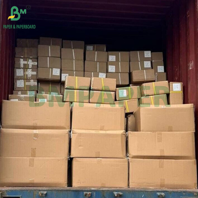 90 گرام 105 گرام رول کاغذی پوشش داده شده 24 "x 150" برای سازنده پوستر رنگی داخلی