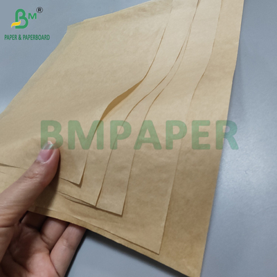 40g 50g غیر چسبنده کاغذ پخت و پز کوره قهوه ای برای فریزر هوا