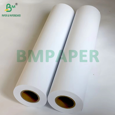 20 پوند کاغذ فرمت گسترده برای طراحی CAD 36 اینچ x 150 فوت 2' هسته سفید
