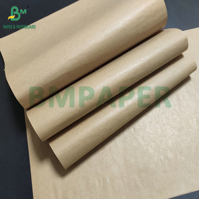 75 گرم 80 گرم کاغذ کرافت قهوه ای با مقاومت کششی بالا برای ساخت کیسه های سیمان