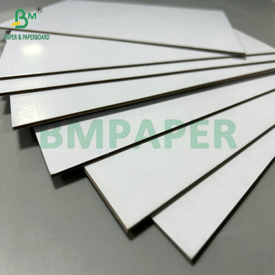 2.5mm 3mm دو طرفه پوشش داده شده سخت کاغذ سفید برای نمایش قفسه 1.2 x 2.1 متر