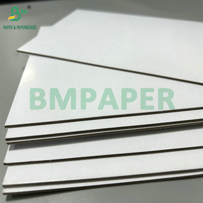 2.5mm 3mm دو طرفه پوشش داده شده سخت کاغذ سفید برای نمایش قفسه 1.2 x 2.1 متر