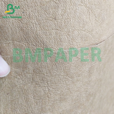 0.35mm، 0.55mm سفید سیاه کاغذ پارچه Kraft شسته برای ساخت کیسه