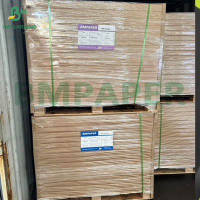 کارت کاغذی بسته بندی پف سفید 275gm کاغذی پوشیده از یک طرف